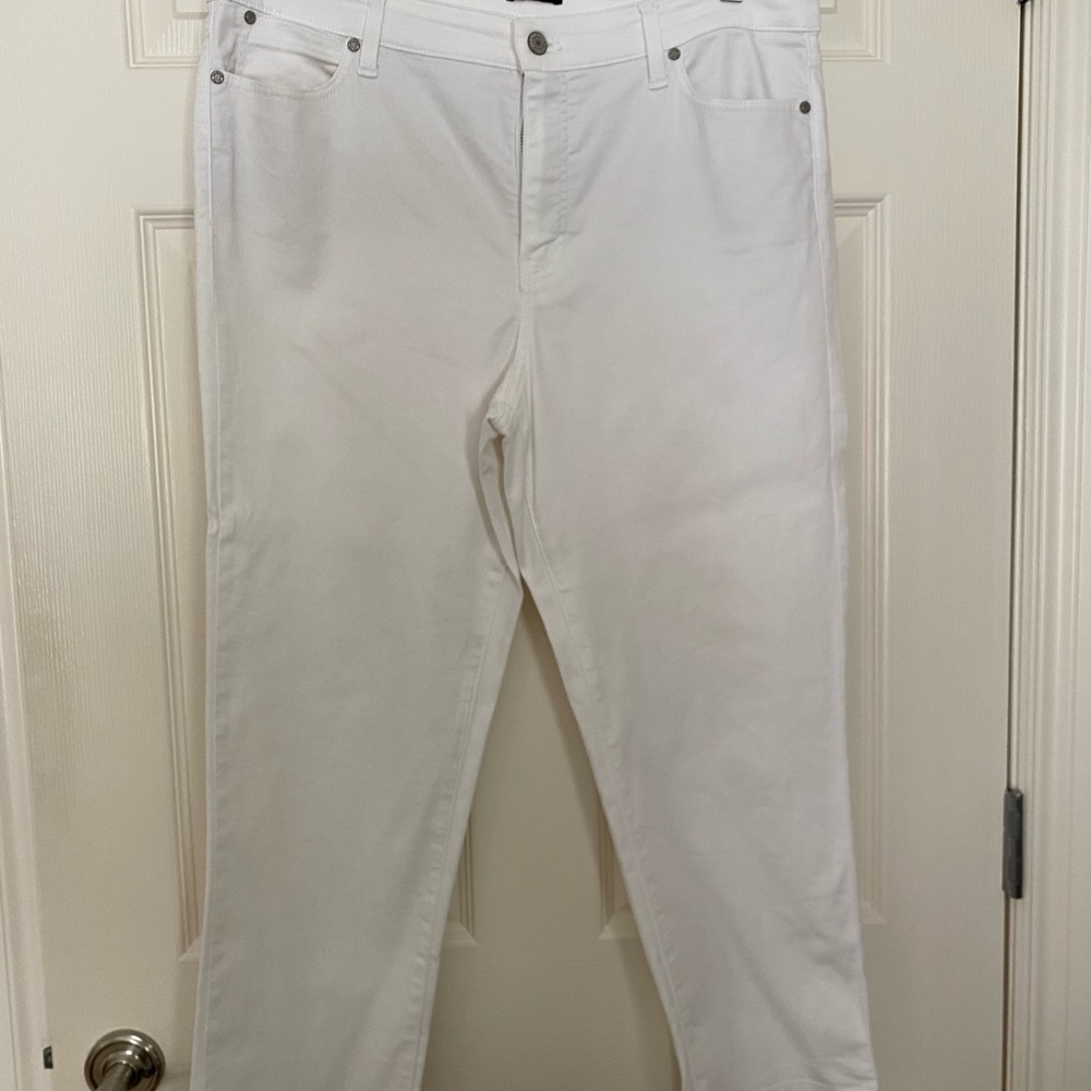 Talbots Straight Leg Cropped Jeans Size 14